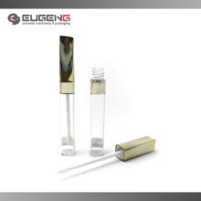 Square lip gloss tubes with oblique cap